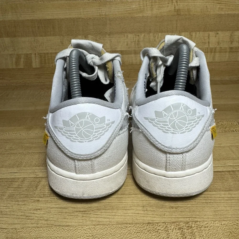 Jordan 1 AIKO Union LA Shoes Men's Size 9 Athletic Basketball White Grey Rare